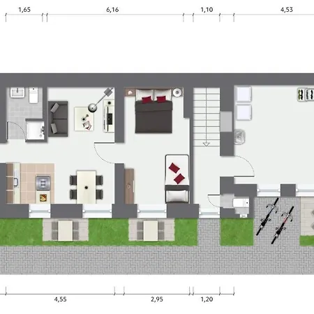 Appartement Alte Baeckerei - 04 #business# Im Zentrum, Mit Parkplatz, Ausgestattet Bautzen